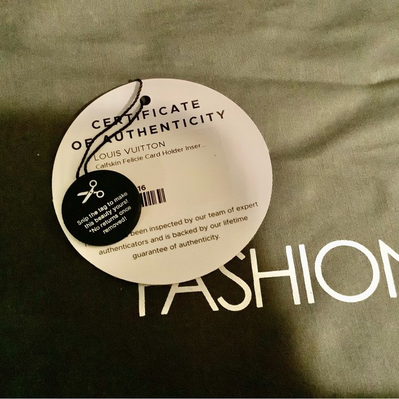 Louis Vuitton Felicie Card Holder Insert - Picture 2 of 12